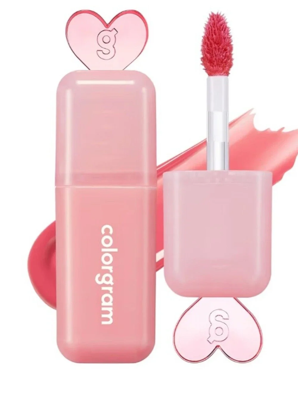 COLORGRAM Juicy Drop Tint 03 Litchi Luster | Juicy Lip Gloss, Glowing Lip Stain